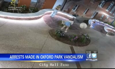 Oxford Police identify teens charged with park vandalism