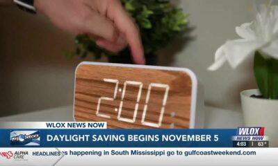 Daylight Savings Time begins November 5