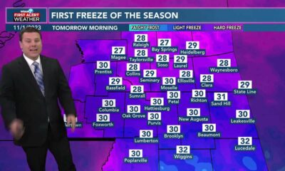 Patrick's Wednesday PM Forecast 11/1