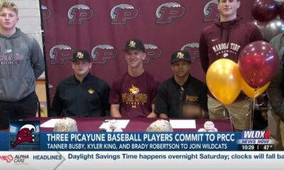 Three Picayune baseball players commit to Pearl River CC