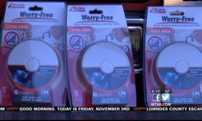 Check smoke detectors when changing back clocks