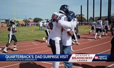 Jsu Quarterback Dad Surprise