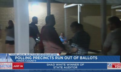 Hinds County polling precincts run out of ballots