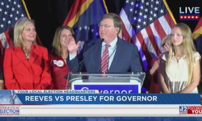 Mississippi Gov. Tate Reeves re-elected