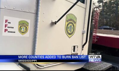 More counties added to burn ban list