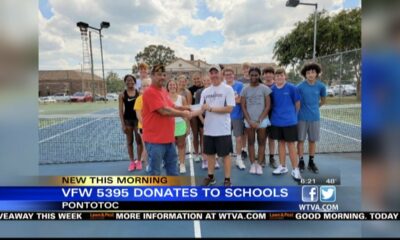 The Pontotoc Veterans of Foreign Wars is giving back to local schools