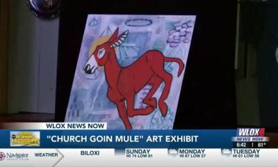 "Church Goin Mule" Art Exhibit in Bay St. Louis