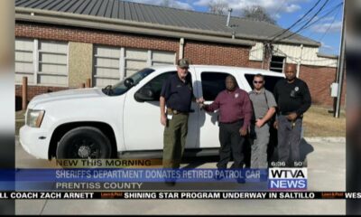 Sheriff donates patrol car to Baldwyn Police Department