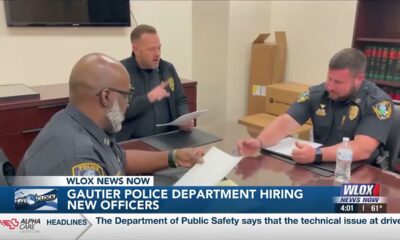 Gautier Police Department recruiting police officers