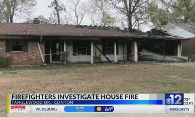 Fire damages home on Tanglewood Drive in Clinton