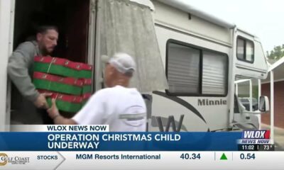 Operation Christmas Child underway on the Coast