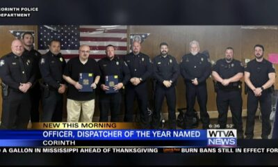 Corinth officer, dispatcher recognized for hard work