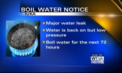 Iuka issues three-day boil water notice on Monday