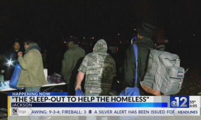 Sleep-out to Help the Homeless held in Jackson