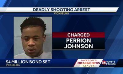 Man arrested in October murder in Vicksburg