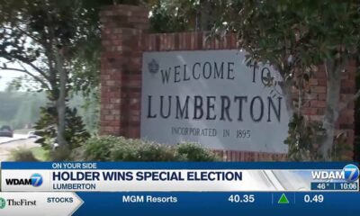 Holder wins special election in Lumberton