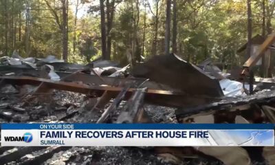 Family recovers after house fire in sumrall