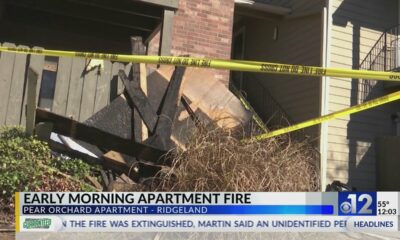 Ridgeland fire damages apartment complex