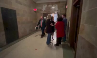 Beth Ann White leaves court as jury begins deliberations