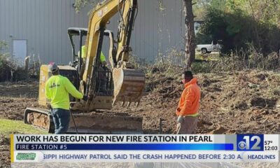 Pearl crews work to build new fire stations in city