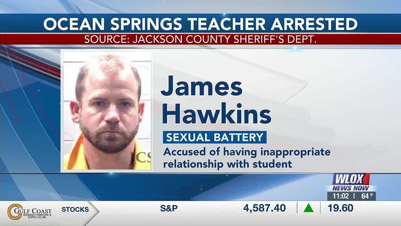 Ocean Springs teacher arrested, accused of having inappropriate relationship with student