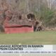 Storm damage in Rankin and Simpson counties