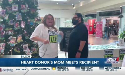 Mother meets recipient of her late son’s donated heart