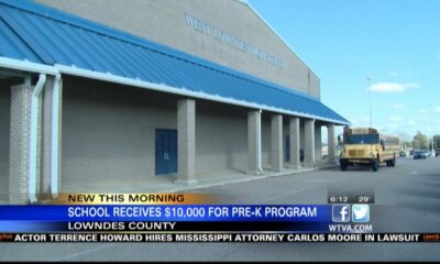 Lowndes County School District receives a donation from the Alliance Health Center