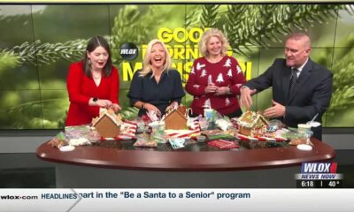 GMM decorates gingerbread houses with Lynn Meadows