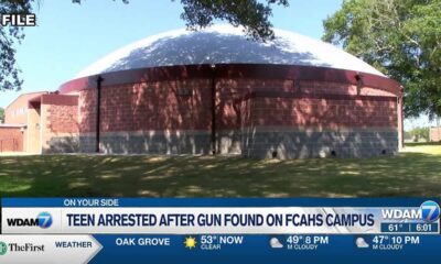 Teen in custody after firearm found on FCAHS campus