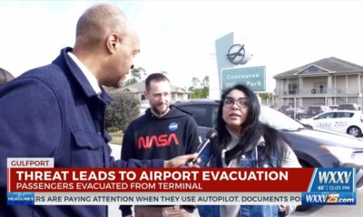 Evacuation ordered at Gulfport-Biloxi International Airport