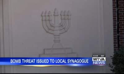 Bomb threats reported at Jewish temples in Columbus, Tupelo