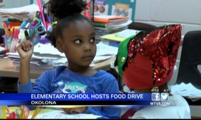 Okolona Elementary students make goodie bags for local grandmothers