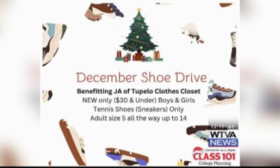 Interview: December shoe drive benefiting Junior Auxiliary of Tupelo Clothes Closet