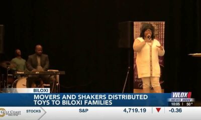 Biloxi’s Movers and Shakers Social Club holds 2nd annual toy drive for families