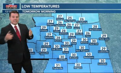 Patrick's Monday PM Forecast 12/18