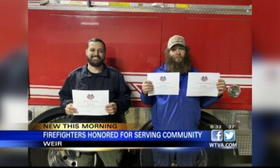 Weir firefighters honored for serving community