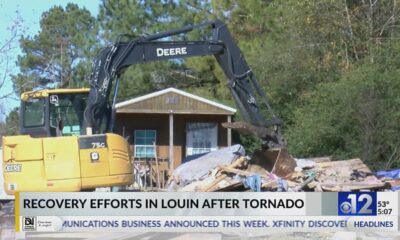 Cleanup continues in Louin six months after tornado