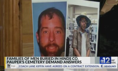 Families of men found buried in Hinds County pauper’s cemetery speak out