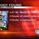 Body found in Columbus