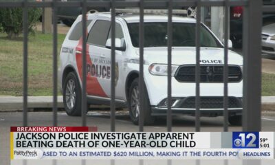 Jackson Police investigate apparent beating death of one-year-old child