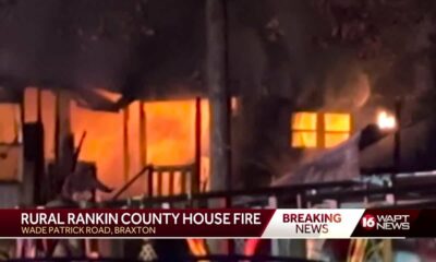 Fire destroys Braxton home