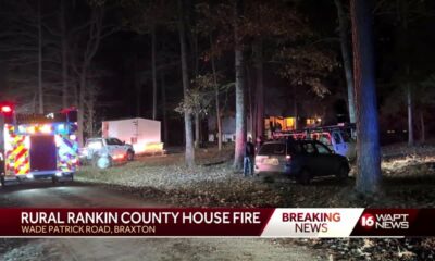 Rural Rankin County House Fire