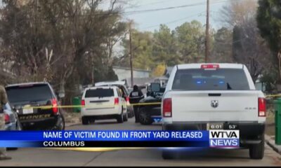 Coroner identifies body found in Columbus yard