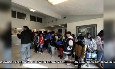 Plantersville students sing to nursing home residents