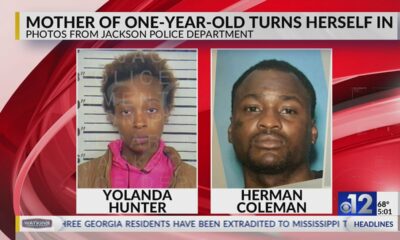 Mother of brutally beaten one-year-old turns herself in to police