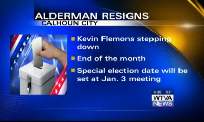 Calhoun City alderman to resign at month's end