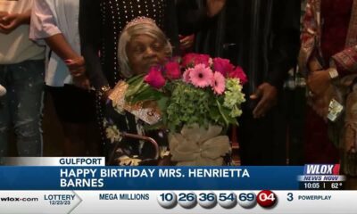 Mrs. Henrietta Barnes celebrates 99th birthday with church family