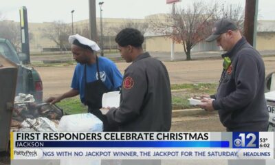 Stokes provides Christmas meal for Jackson police, firefighters