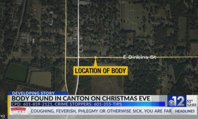 Body found in Canton on Christmas Eve